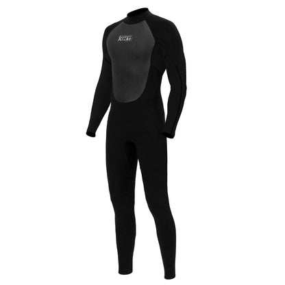 KMT Wetsuit for Men 3mm Mens Wetsuits Fullbody Back Zip Wet Suits Keep Warm in Cold Water