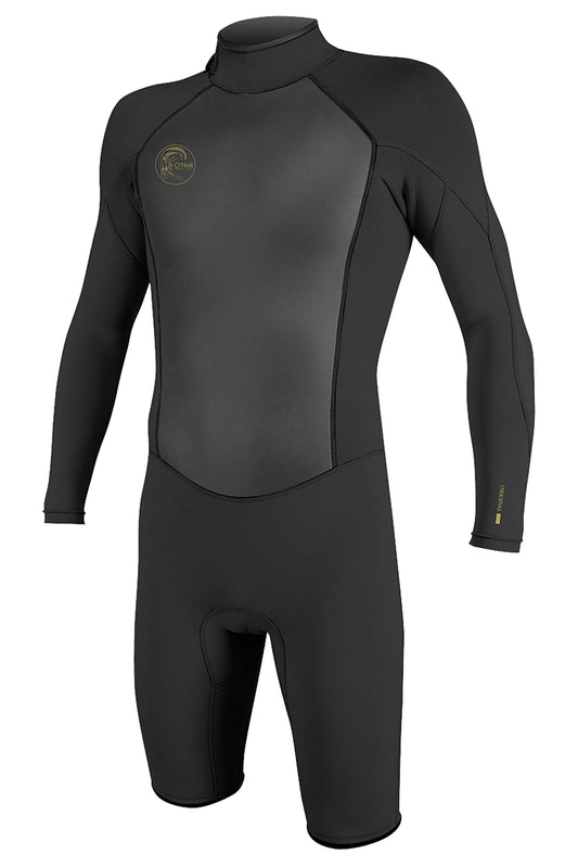 ONeill Mens Original 2mm Back Zip Long Sleeve Spring Wetsuit Black Large