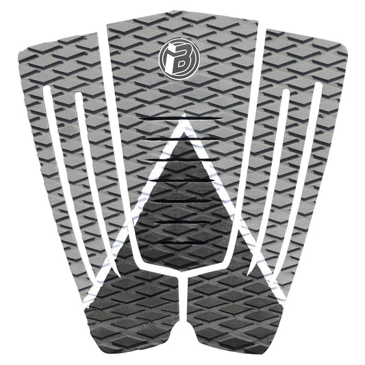 Rokia R 3 Pieces Surfboard Traction Pad EVA foam Surf Traction Pad with 3M Adhesive Non-Slip Sup Deck Pad Fit for Surf Tail Pad Fish Surfboards Skimboard Longboard Shortboard (A)