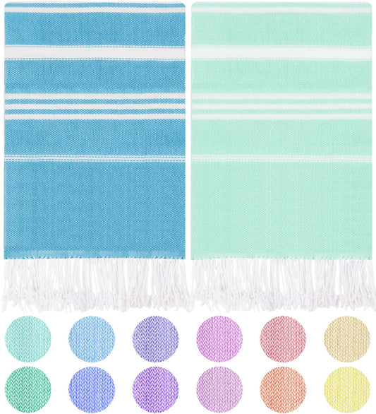 Widdonen Thin Turkish Beach Towel Lightweight Quick Dry Absorbent Cotton Bathroom Bath Pool Swim Towels Extra Large Oversized Sand Free Towel Beach Accessories Essentials Cloud Gifts for Adult