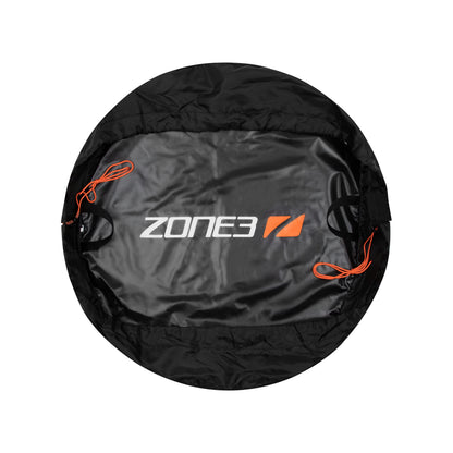 ZONE3 Wetsuit Changing Mat Waterproof Portable Surf Diving Beach Changing Mat Open Water Accessory Black