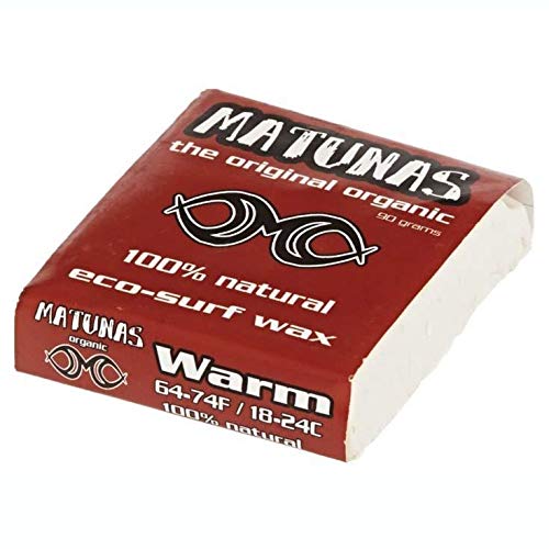 Open Road Goods Organic Surf Wax - Matunas Surf Wax - Base Coat - Warm - Tropical - Cool - Cold - Hawaiian Competition Formula All Natural Surf Wax - Free Surf Gift Bag (Warm (10 Pack))