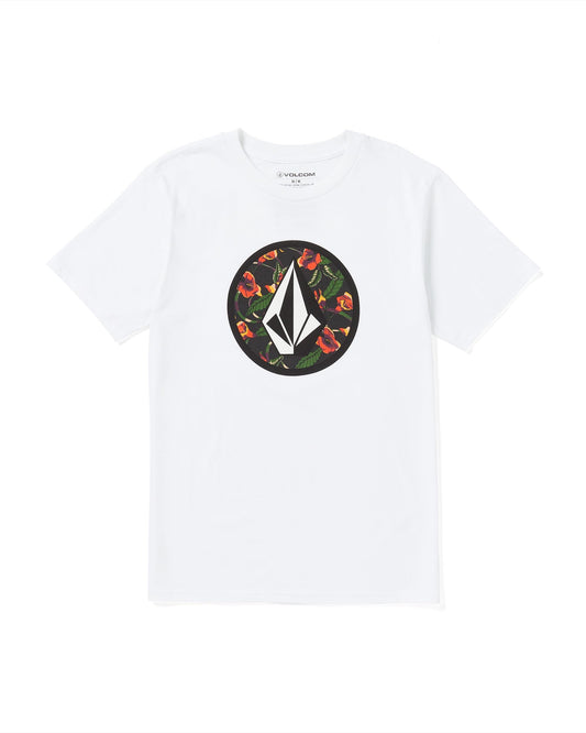 Volcom Mens Circle Stone SST White 324