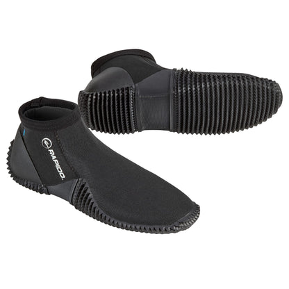 Rapido Boutique Collection Enclave 3.0 Neoprene Wetsuit Snorkeling Surf Dive Boots Water Shoe Great Snorkeling Surfing Dive Booties Beach Shoes for Men & Women 5