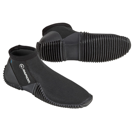 Rapido Boutique Collection Enclave 3.0 Neoprene Wetsuit Snorkeling Surf Dive Boots Water Shoe Great Snorkeling Surfing Dive Booties Beach Shoes for Men & Women 5