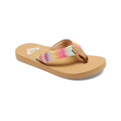 Roxy Girls Rg Porto Sandal Flip-Flop Pink/Raspberry 232 3 Big Kid