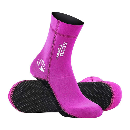 Neoprene Socks Diving Scuba Socks Wetsuit Fin Booties for Men Women Kids 3MM 5MM Surfing Booties Beach Sock Thermal Flexible Anti Slip for Rafting Snorkeling Swimming Wading Sailing